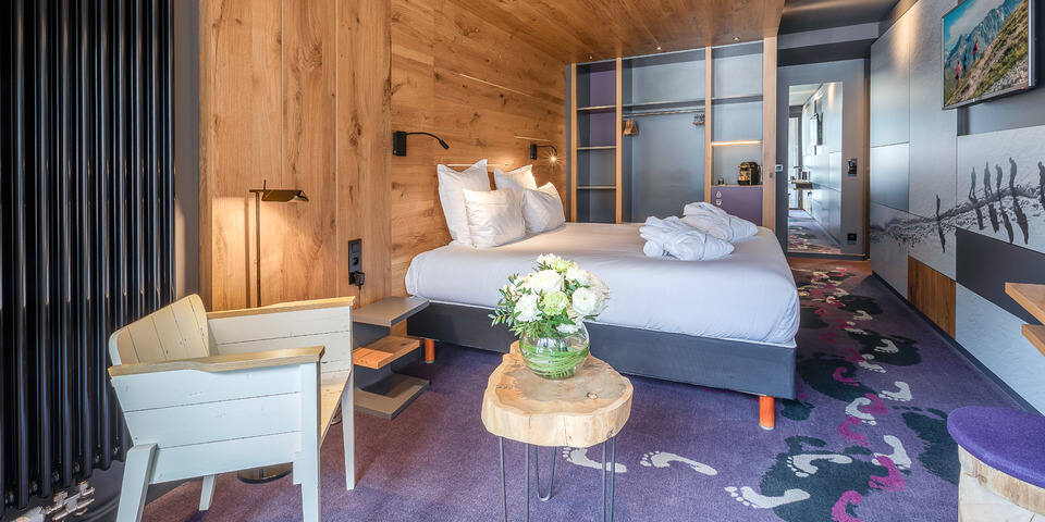 Alpina Eclectic Hôtel Chamonix - chambre