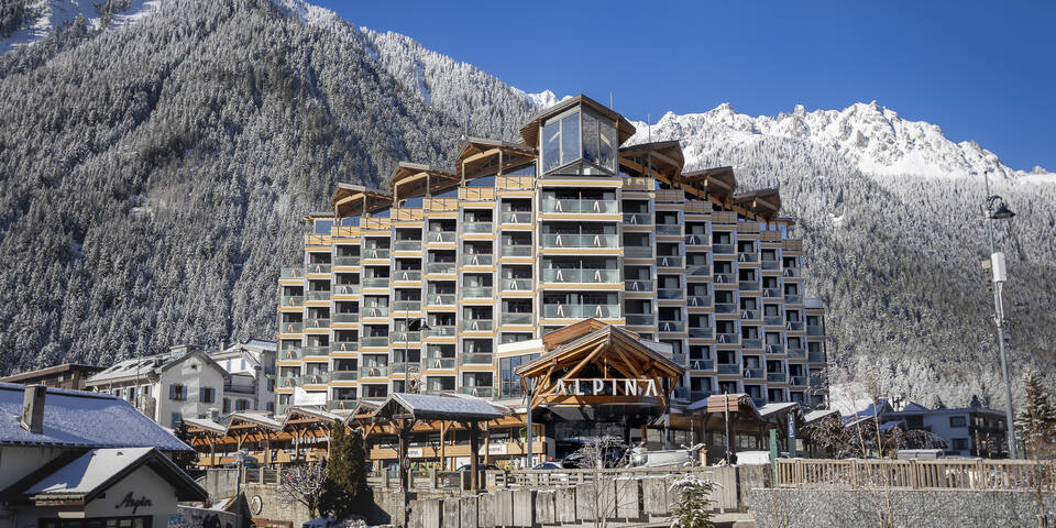 Alpina Eclectic Hôtel Chamonix - facade
