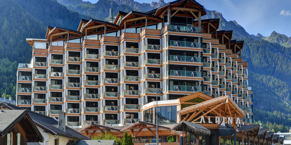 Alpina Eclectic Hôtel Chamonix - facade