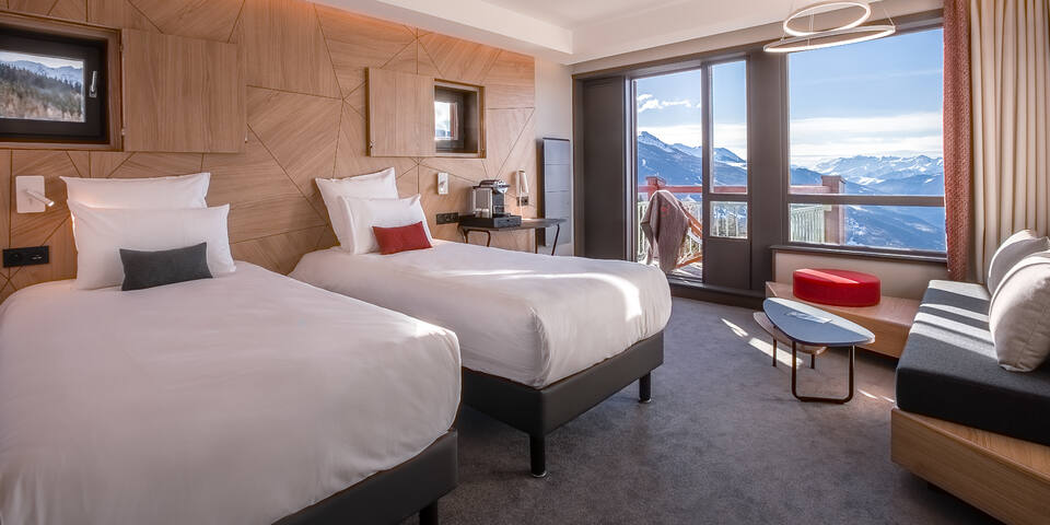 Altezza Arc 1800 Hôtel & Spa - chambre