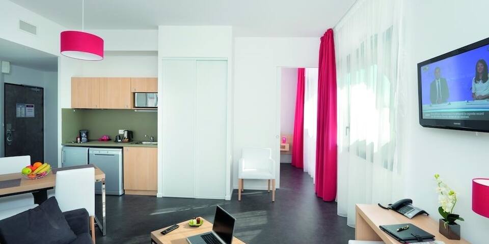 Appart'City Confort Montpellier Millénaire — chambre