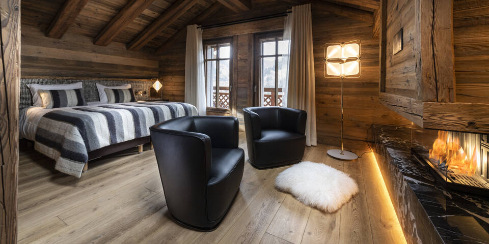 Armancette Hôtel Chalets & Spa - chambre