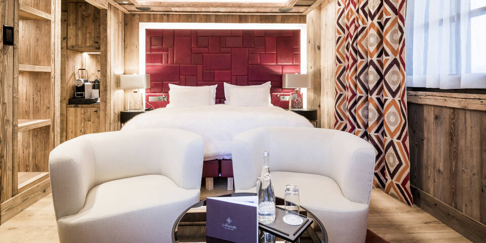 Armancette Hôtel Chalets & Spa - chambre