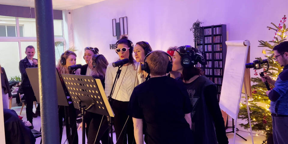 Atelier enregistrement chanson en studio