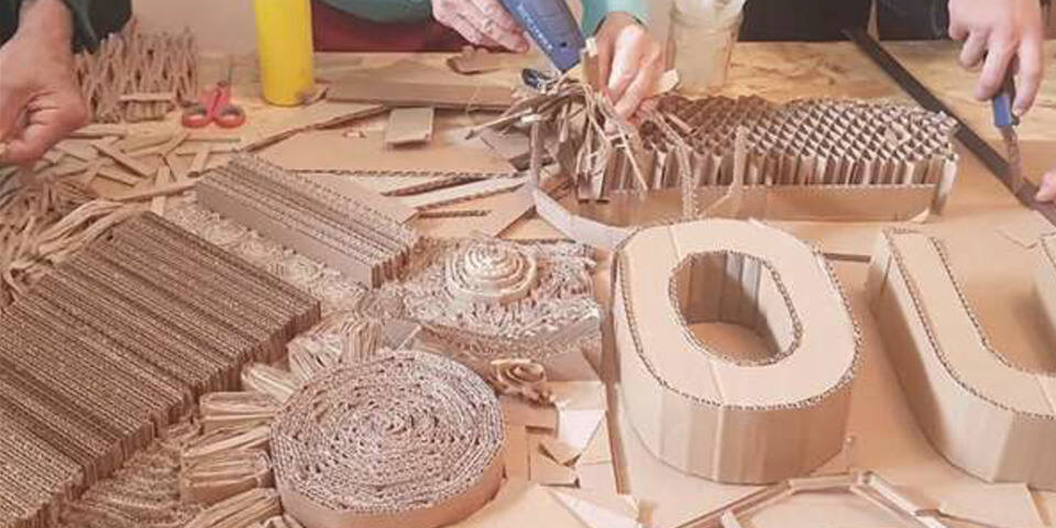 Atelier Fresque Recycl’Art Ecoresponsable