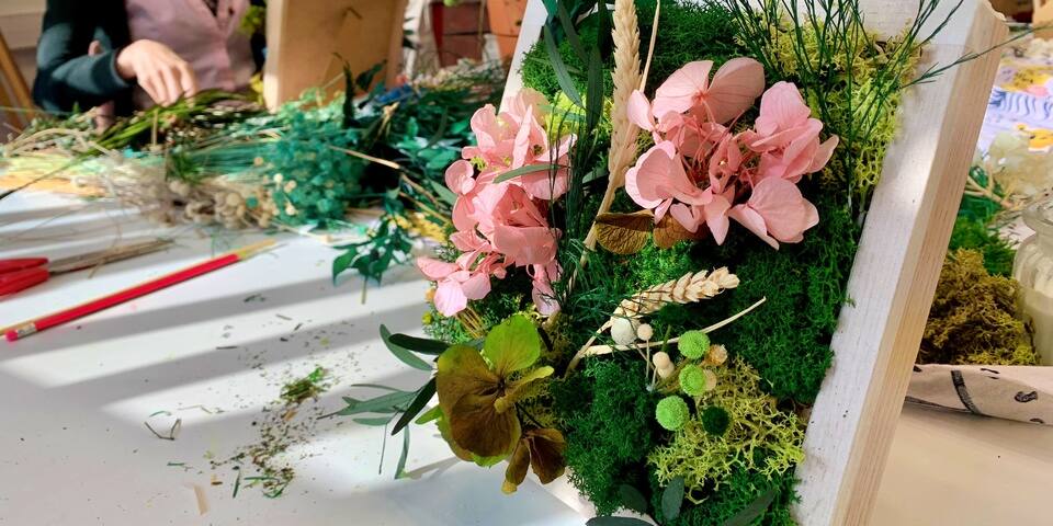 Atelier petit cadre végétal - Captain Vegetal