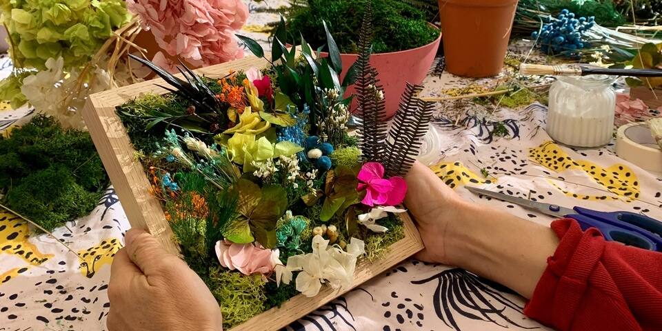 Atelier petit cadre végétal - Captain Vegetal