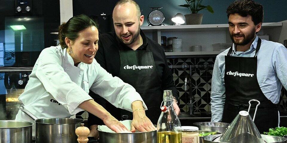 Ateliers culinaires avec un Chef