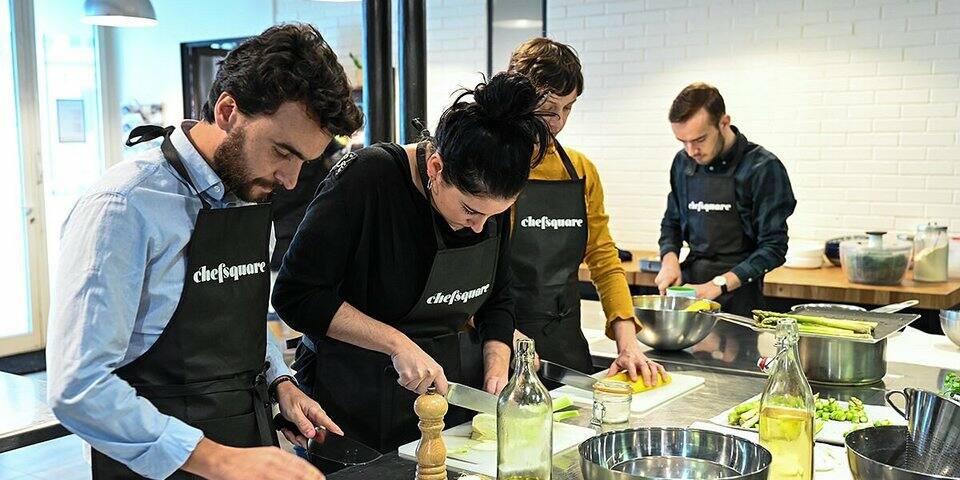 Ateliers culinaires avec un Chef