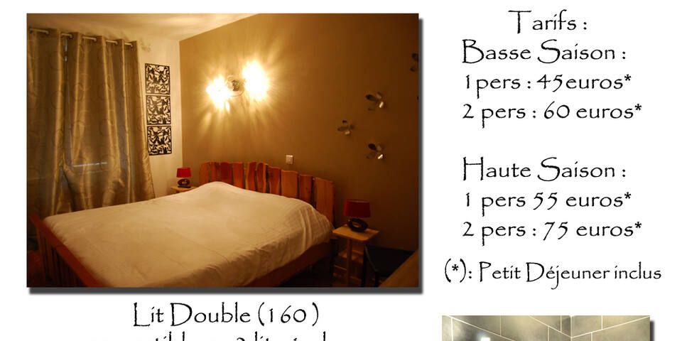 Auberge De Portout - chambre