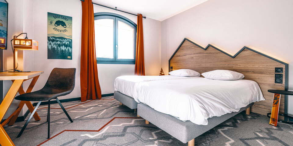 Base Camp Lodge Albertville - Hôtel - chambre