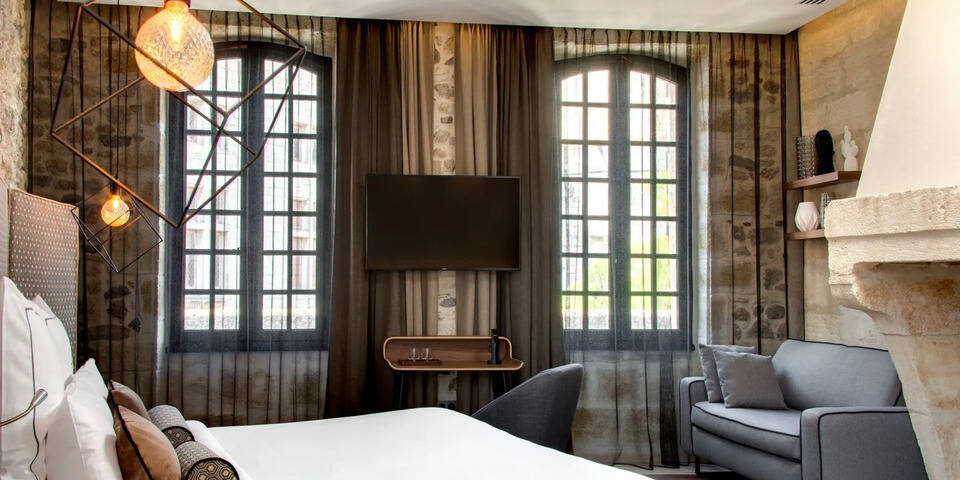 Boutique Hotel des Remparts & SPA — chambre