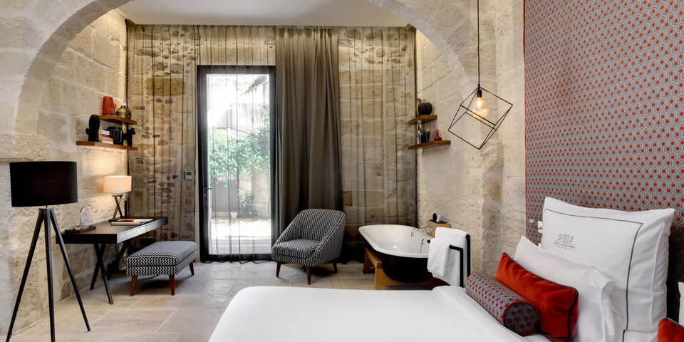 Boutique Hotel des Remparts & SPA — chambre