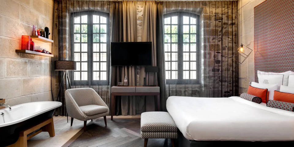 Boutique Hotel des Remparts & SPA — chambre