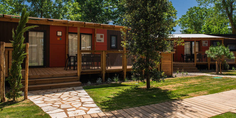 Camping les Sablons — chambre