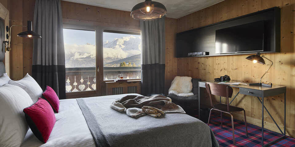 Chalet Hôtel Alpen Valley - chambre