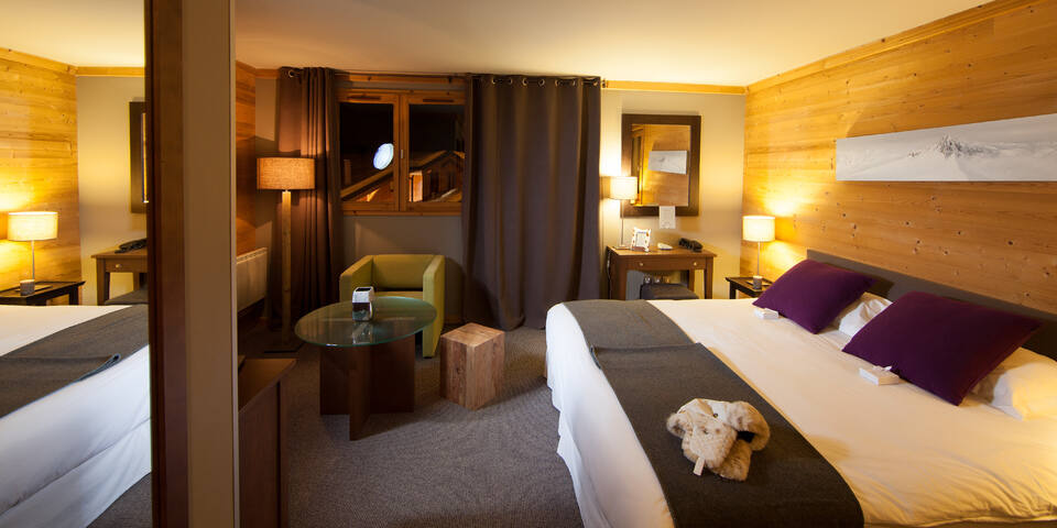 Chalet Hôtel Kaya Les Menuires - chambre