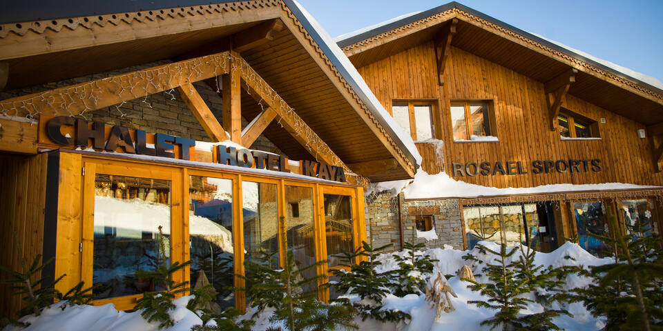 Chalet Hôtel Kaya Les Menuires - facade