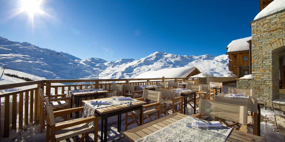 Chalet Hôtel Kaya Les Menuires - restaurant