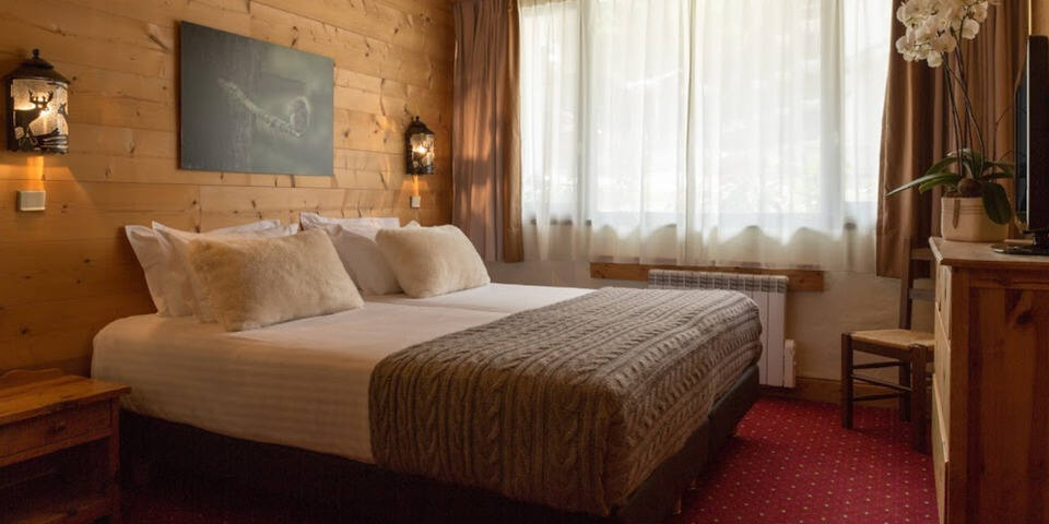 Chalet Hôtel La Chemenaz - chambre