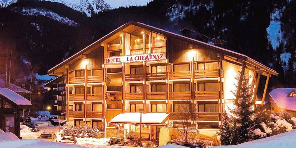 Chalet Hôtel La Chemenaz - facade