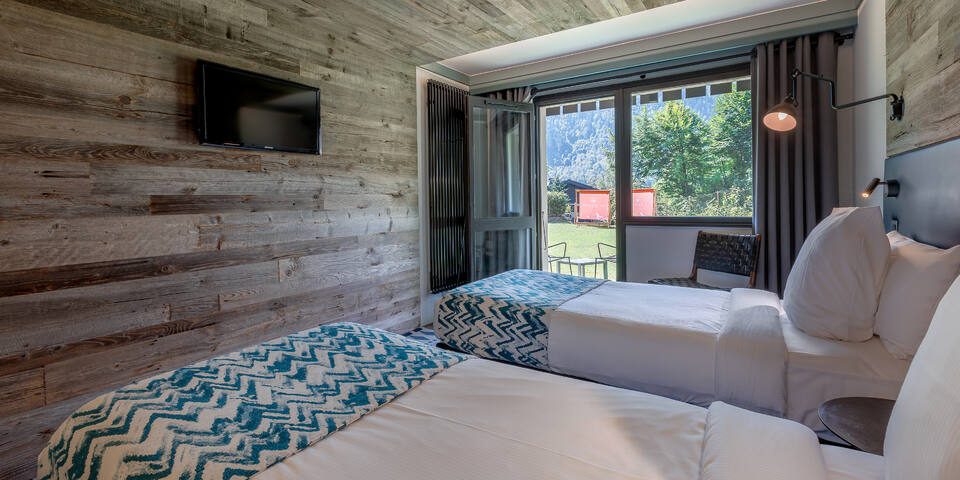 Chalet Hôtel le Prieuré & Spa - Chamonix - chambre