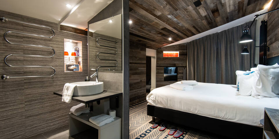 Chalet Hôtel le Prieuré & Spa - Chamonix - chambre