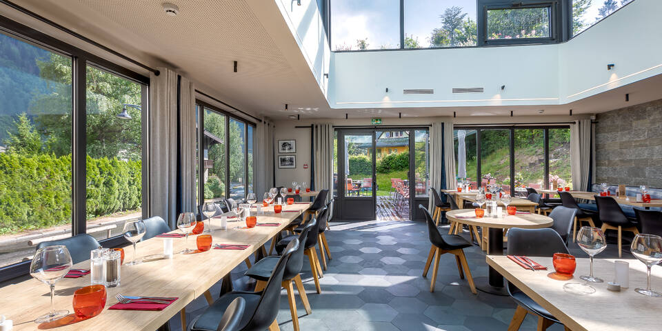 Chalet Hôtel le Prieuré & Spa - Chamonix - restaurant