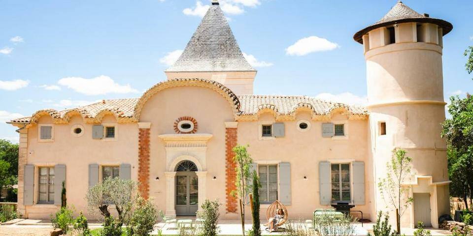 Château du Parc Pézenas — facade