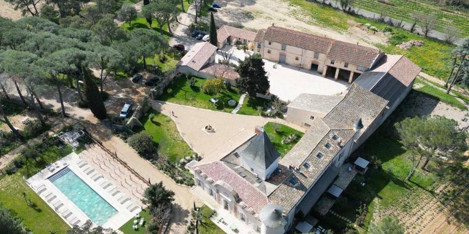 Château du Parc Pézenas — facade