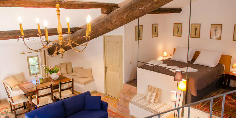 Château Hermitage de Combas — chambre