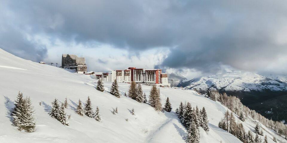 Club Med la Plagne 2100 - facade