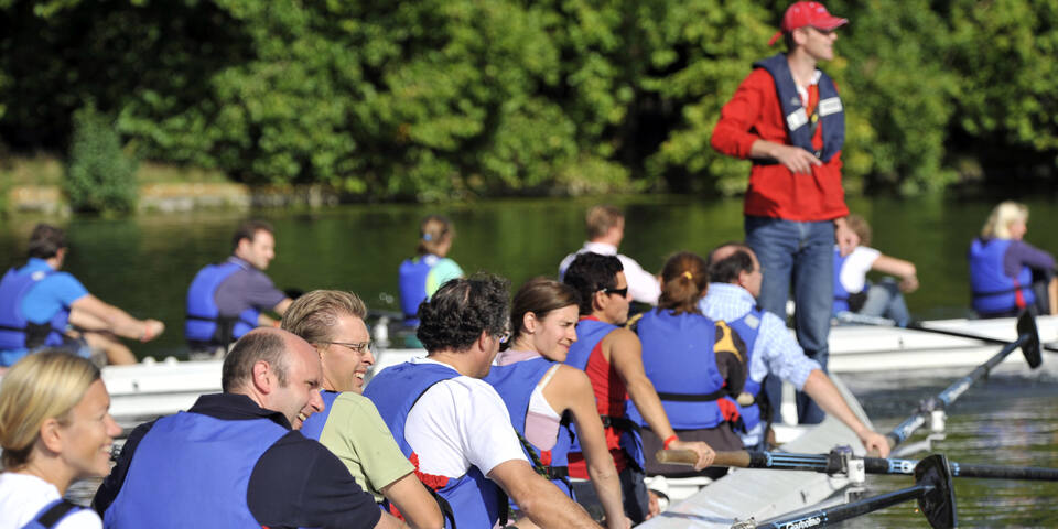 Coaching d'équipe Aviron