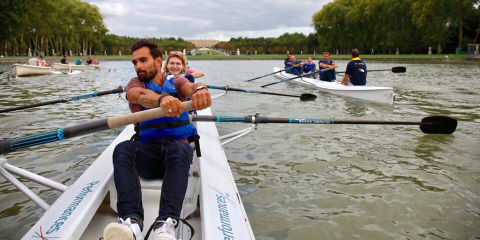 Coaching d'équipe Aviron