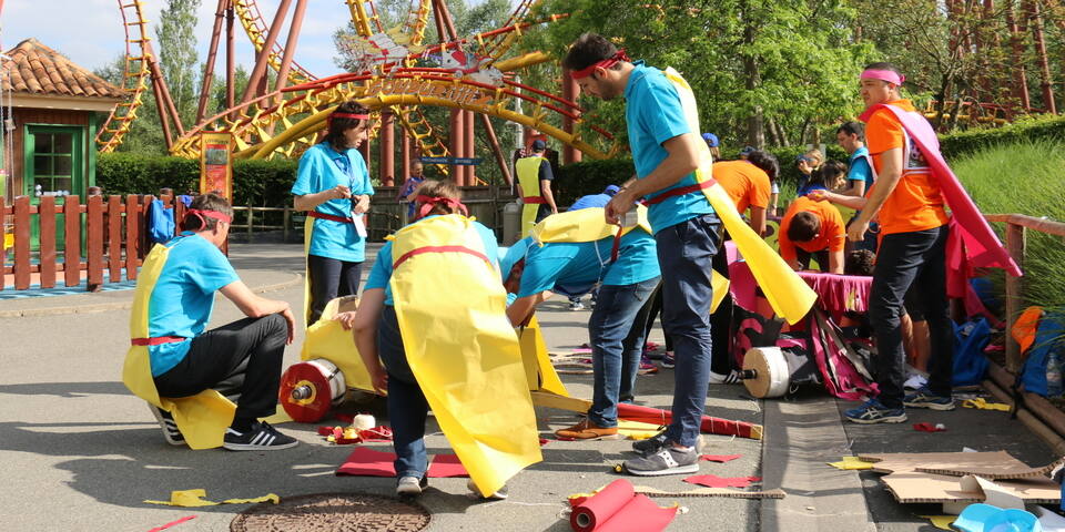 Construction - Défilé - Course de Char