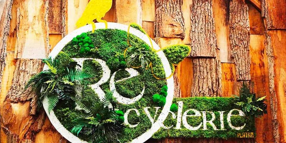 Création de logo végétal - Boomrang Events