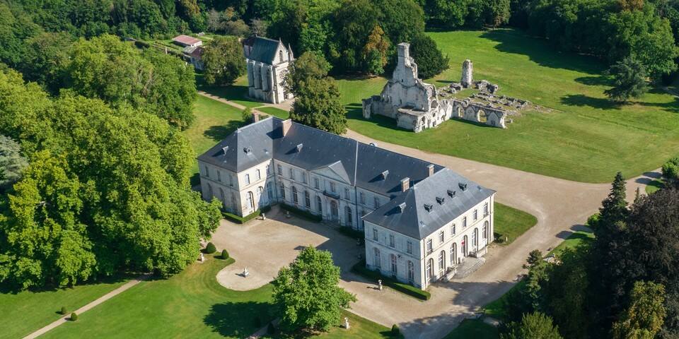 Domaine de Chaalis - Musée Jacquemart André - facade