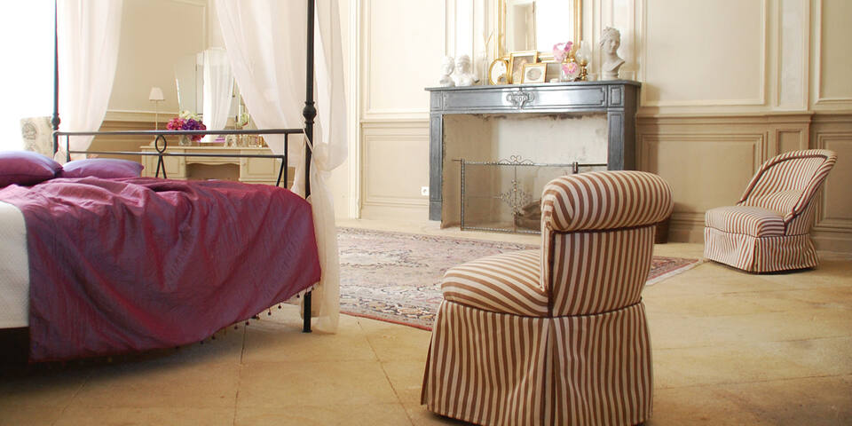 Domaine des Escaunes — chambre
