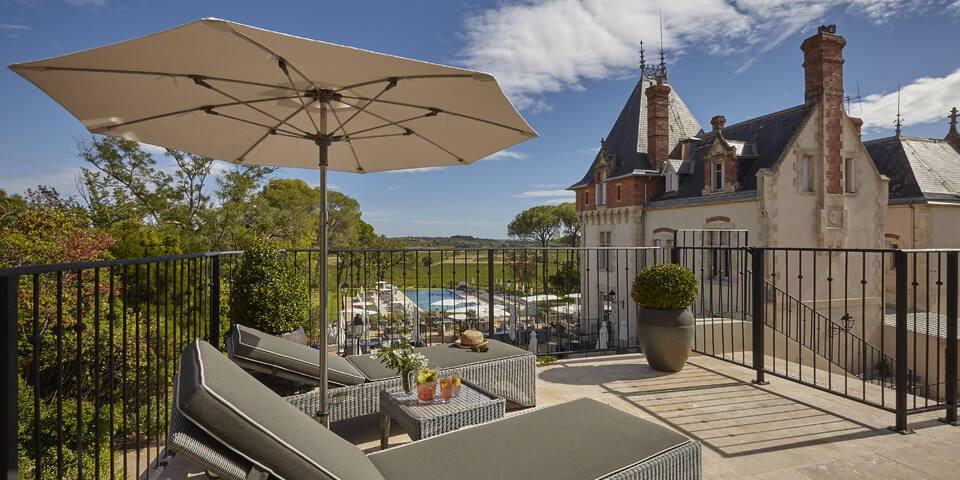 Domaine St-Pierre de Serjac — chambre