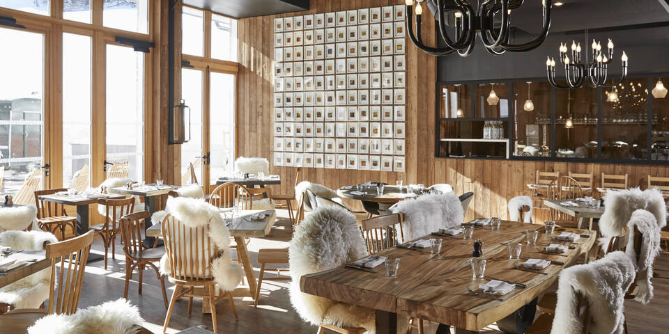 Écrin Blanc Resort Courchevel - restaurant