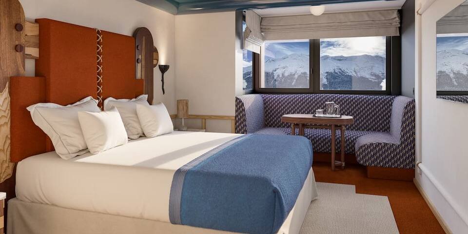 Experimental Chalet Val d'Isère - chambre