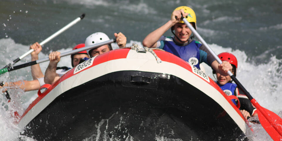 Expérimentez le Rafting