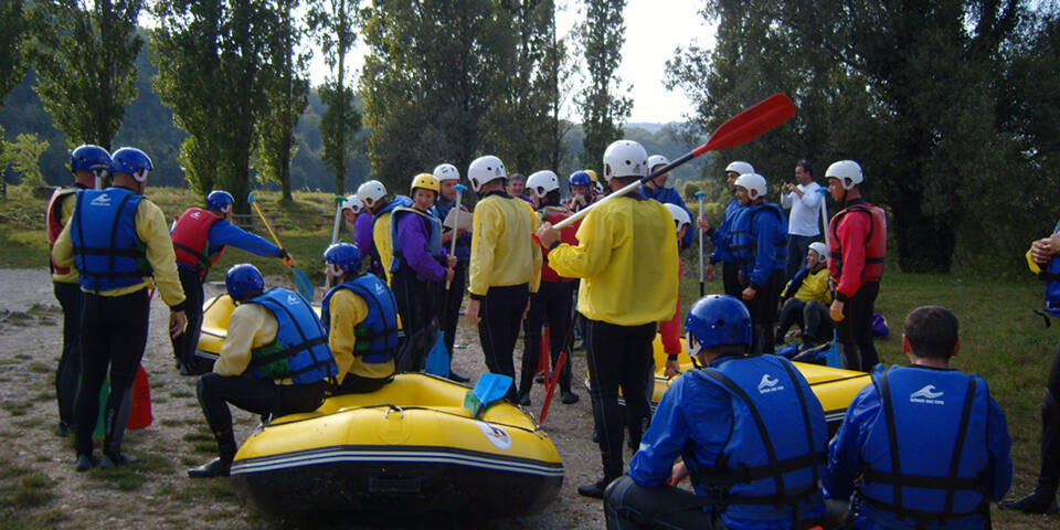 Expérimentez le Rafting