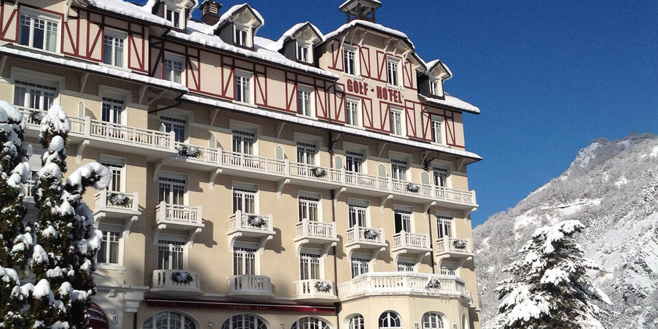 Golf Hôtel Brides Les Bains - facade