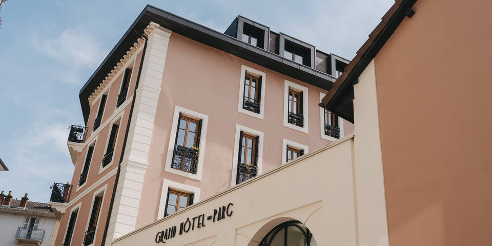 Grand Hôtel du Parc - Teritoria - facade