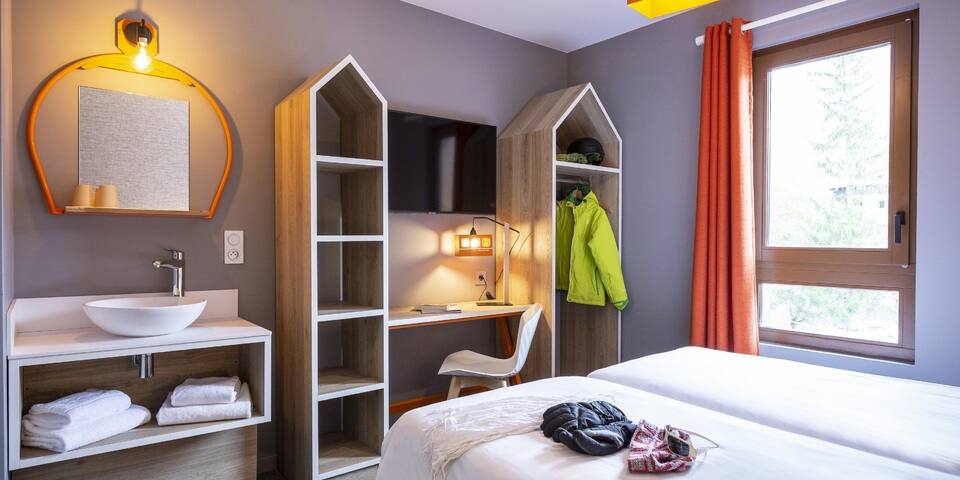 Hôtel Base Camp Lodge - chambre