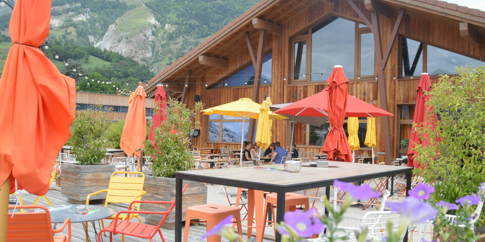 Hôtel Base Camp Lodge - restaurant