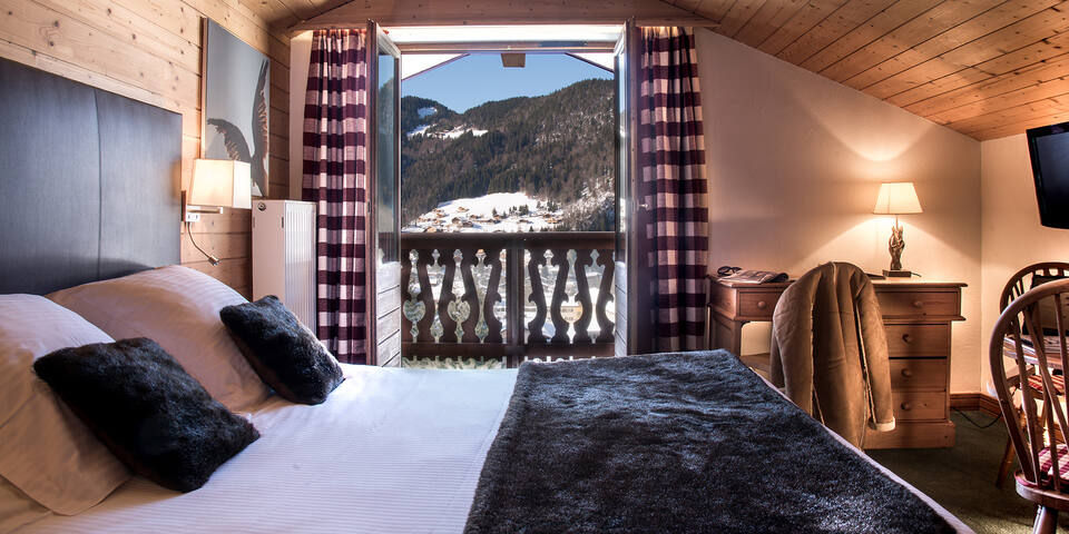Hôtel Beauregard - La Clusaz - chambre