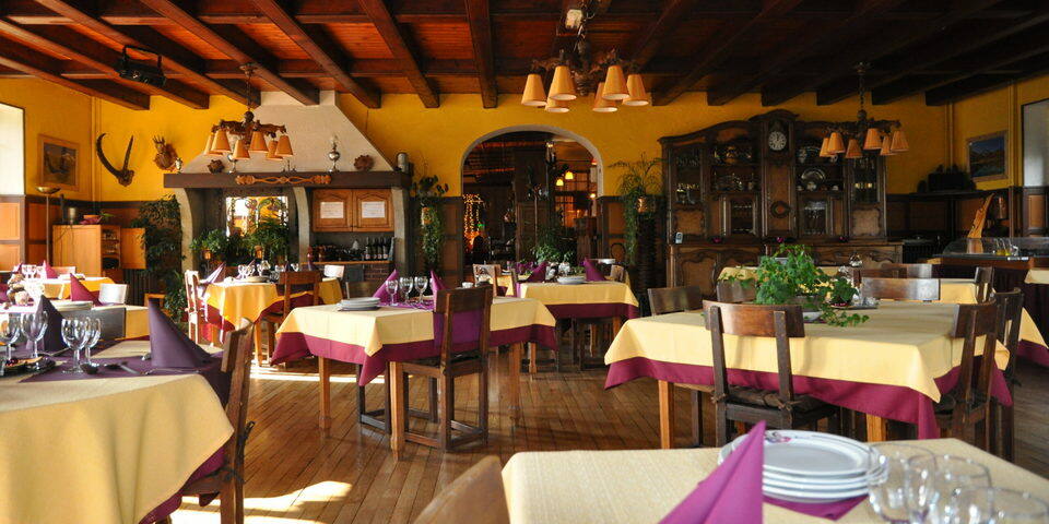Hôtel Belvédère Relais Motards - restaurant