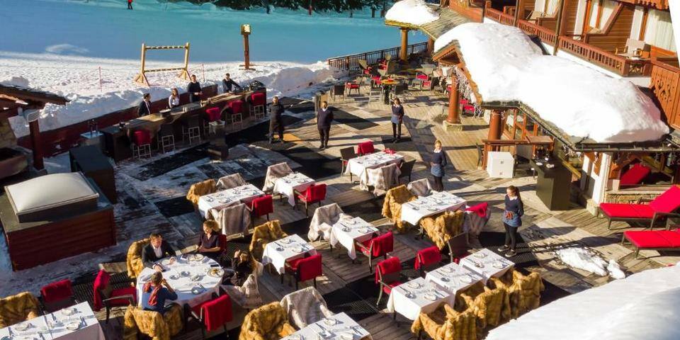 Hotel Carlina Courchevel - restaurant